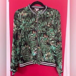 Juicy Couture Palm Bomber Jacket